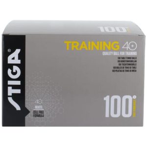 Bordtennisboll STIGA Training vit 100/fp