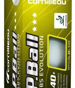 Bordtennisbollar Cornilleau Abs Evolution 3 ITTF 3-pack 3-pack