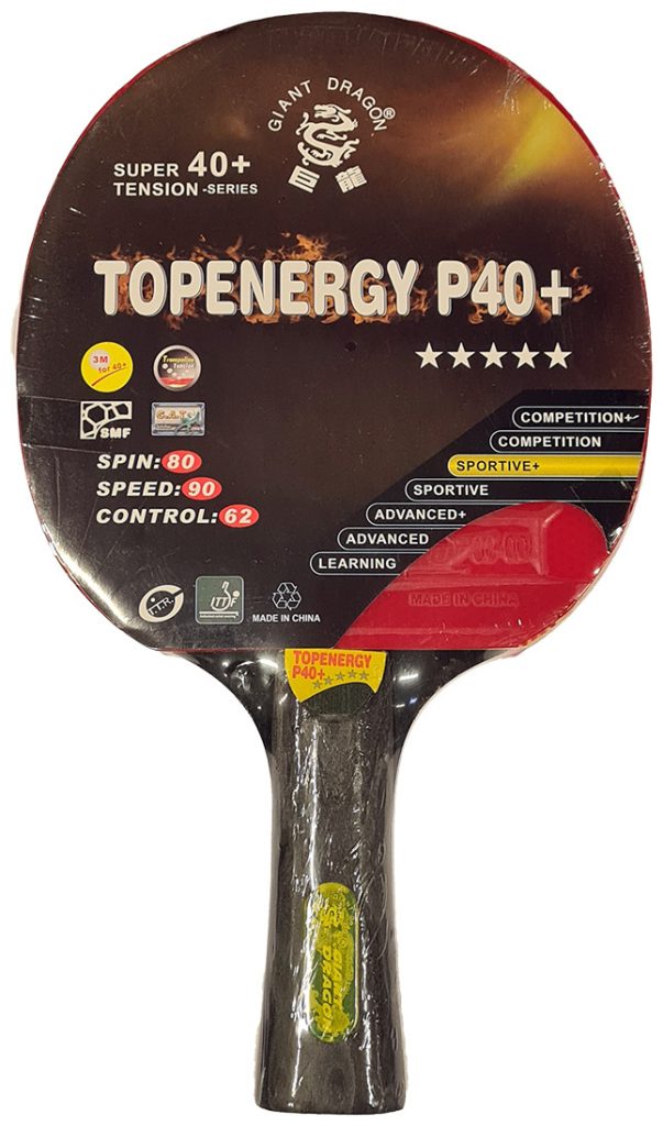 Bordtennisracket Giant Dragon Topenergy P40 Plus