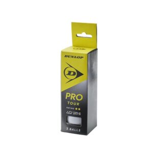 Dunlop 40+ Pro Tour bordtennisbollar (3 st.)