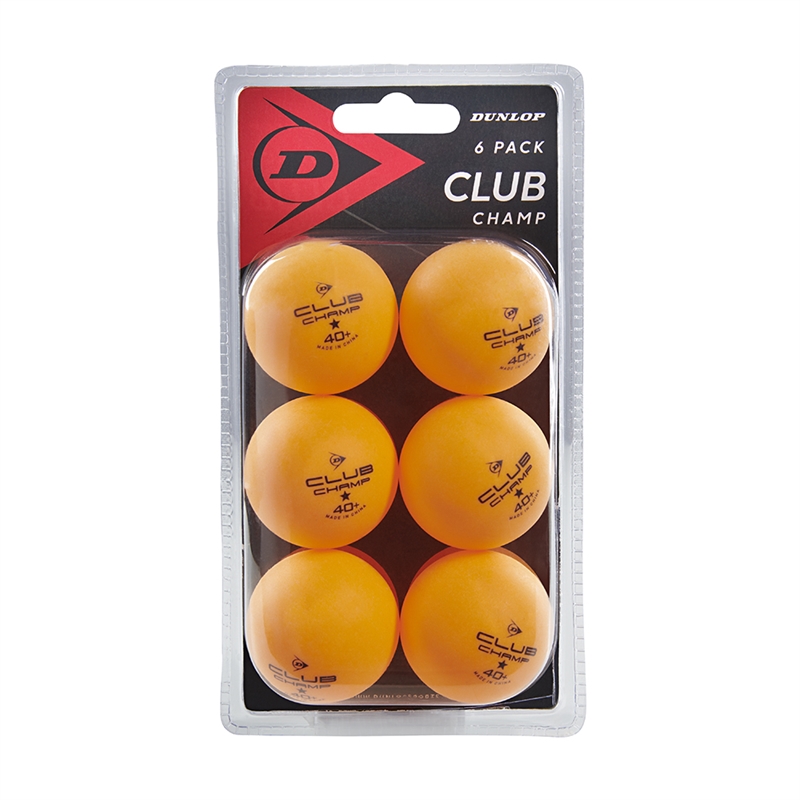 Dunlop BL 40+ Club Champion Pingisbollar (6 st)