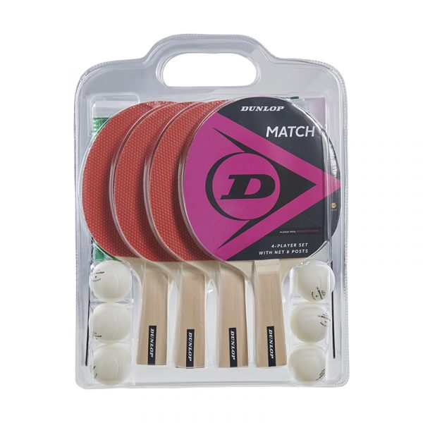 Dunlop Pingis Match 4 Player Set ink nät