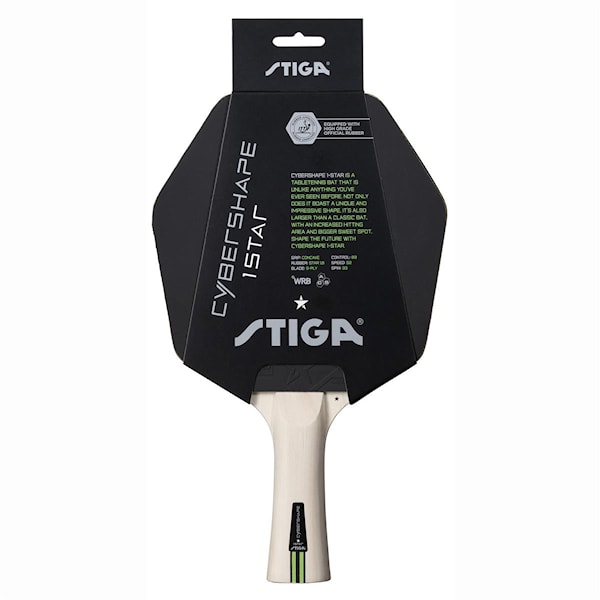 Pingis/Bordtennisracket Cybershape 1-star Trulsracket Stiga