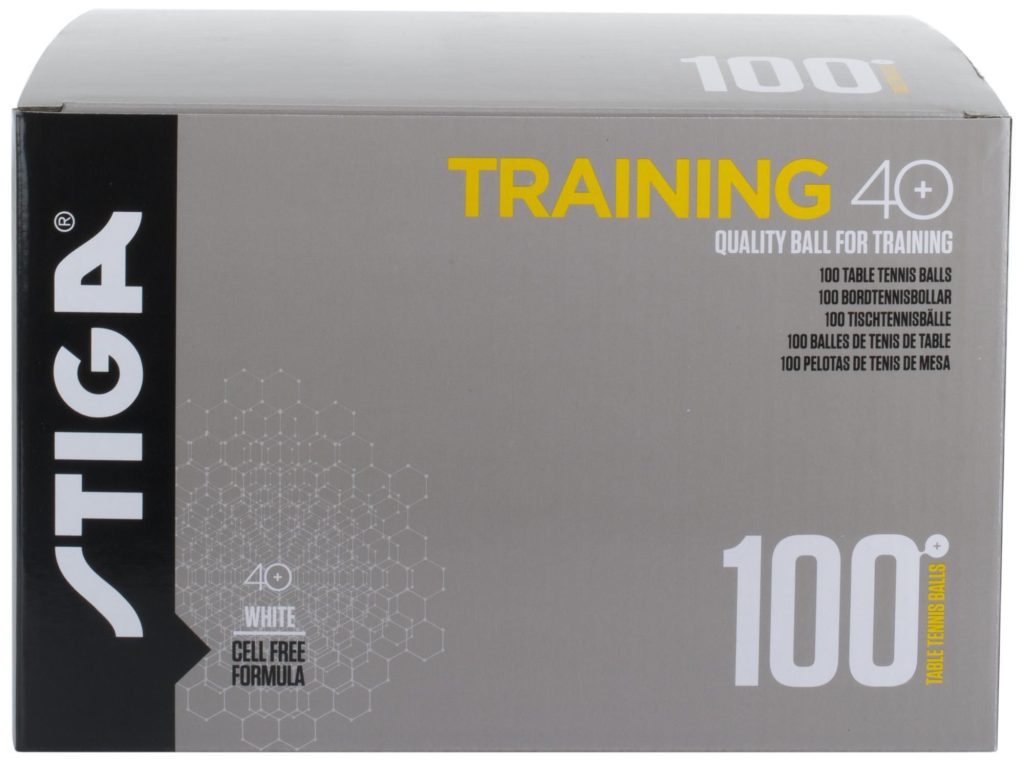 STIGA Bordtennisboll Training vit 100/fp