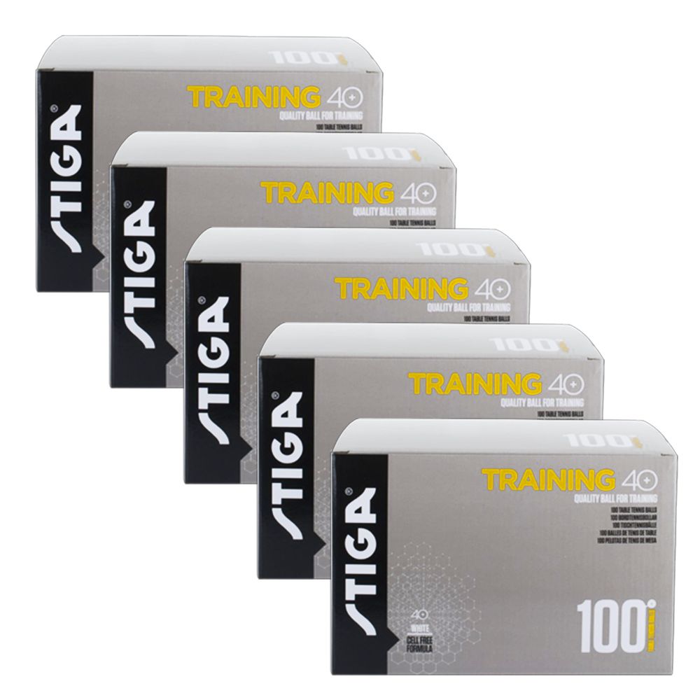STIGA Bordtennisboll Training vit 300/fp