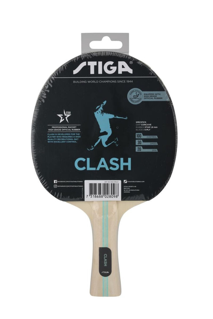 STIGA Clash Pingisracket - Stiga - Leksaksaffären