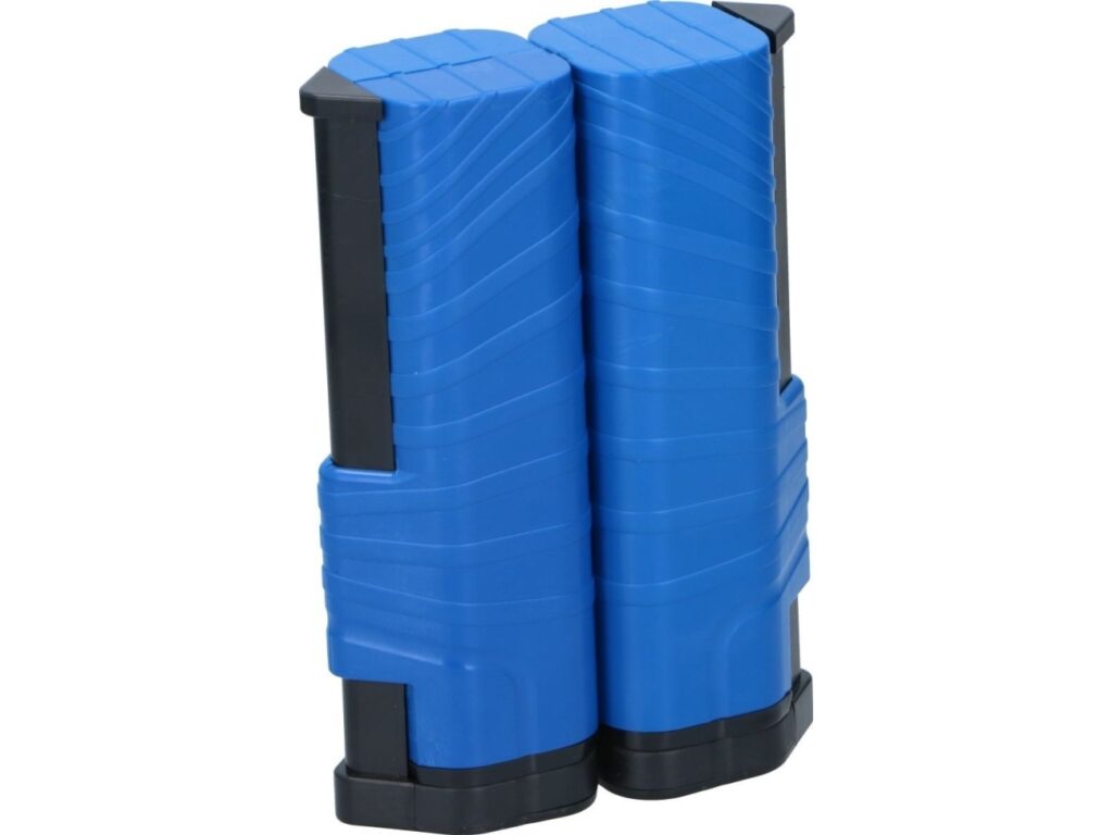 Slazenger - Justerbart bordtennisnät (blå / svart)